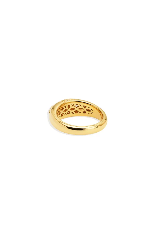 18k Gold Vermeil Watchful Gaze Ring