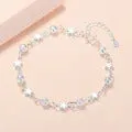 925 Sterling Silver Heart Shaped Bracelet For Women Retro Korean Versatile Zircon Charm Bracelets Original Party Jewelry Gifts