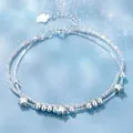 925 Sterling Silver Heart Shaped Bracelet For Women Retro Korean Versatile Zircon Charm Bracelets Original Party Jewelry Gifts