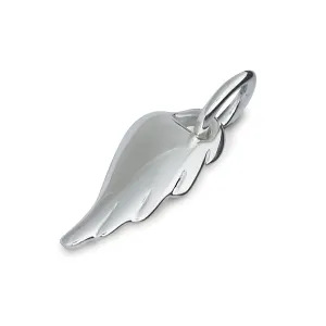 Angel Wing Silver Charm