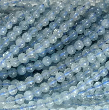 Aquamarine Round 4mm