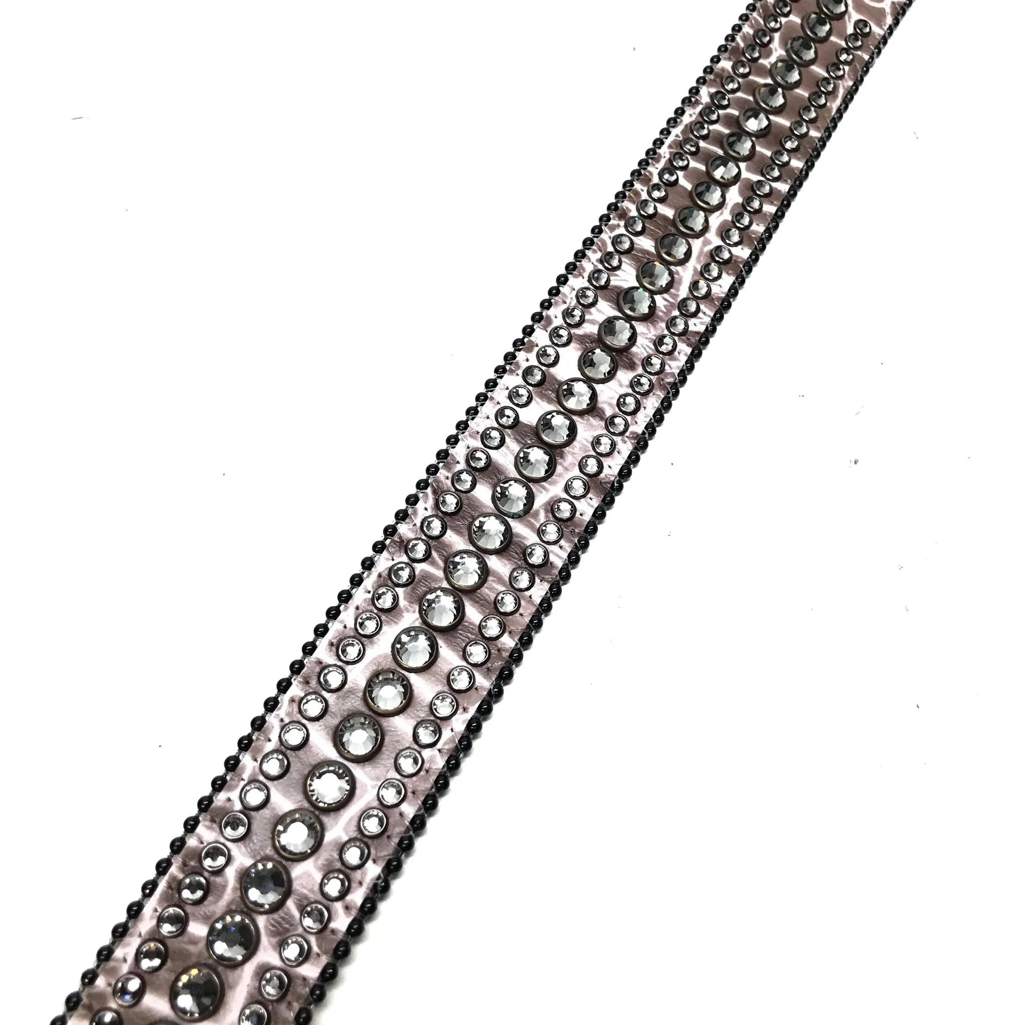 b.b. Simon Zebra Crown Fully Loaded Crystal Belt