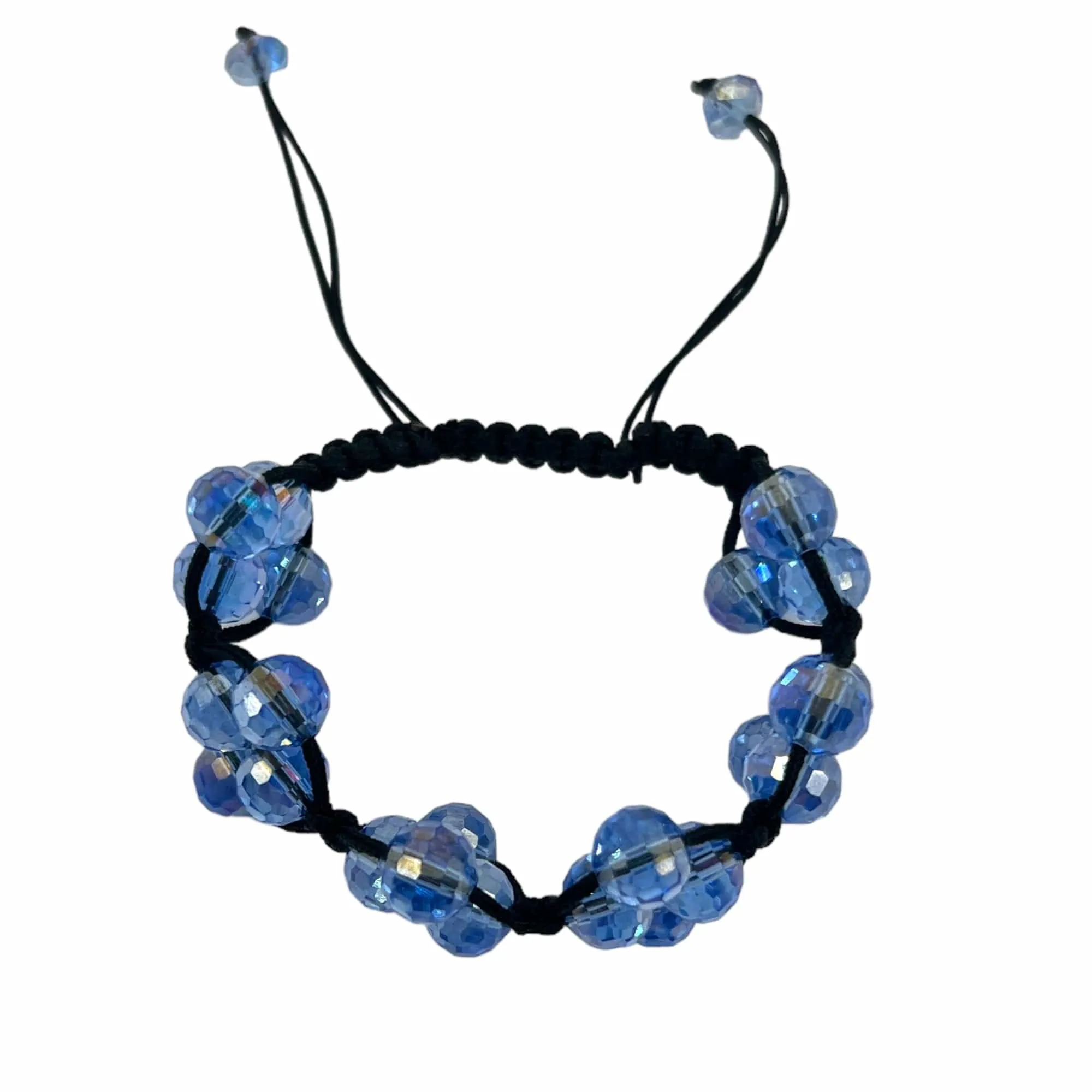 BRACELETS Beaded Hand Crafted - Blue & Black