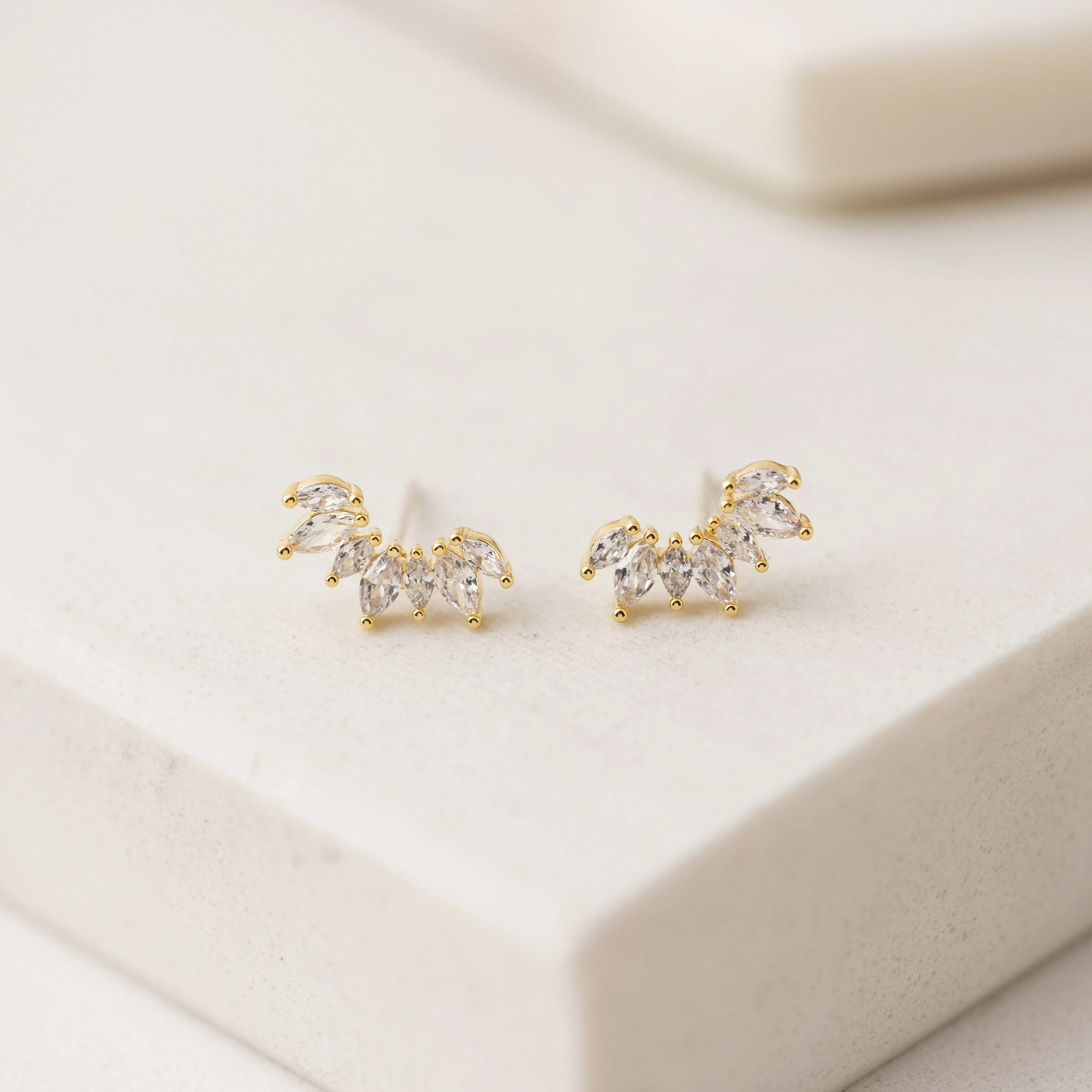 Crown Climber Earrings