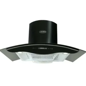 Crown Dhbc-90(5) Range Hood 90Cm Boat Shape Filter With Digital Touch Panel – 35 Inch