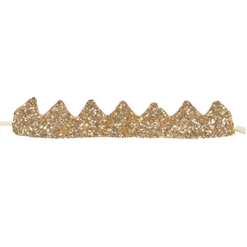 Crown - Gold Sequins