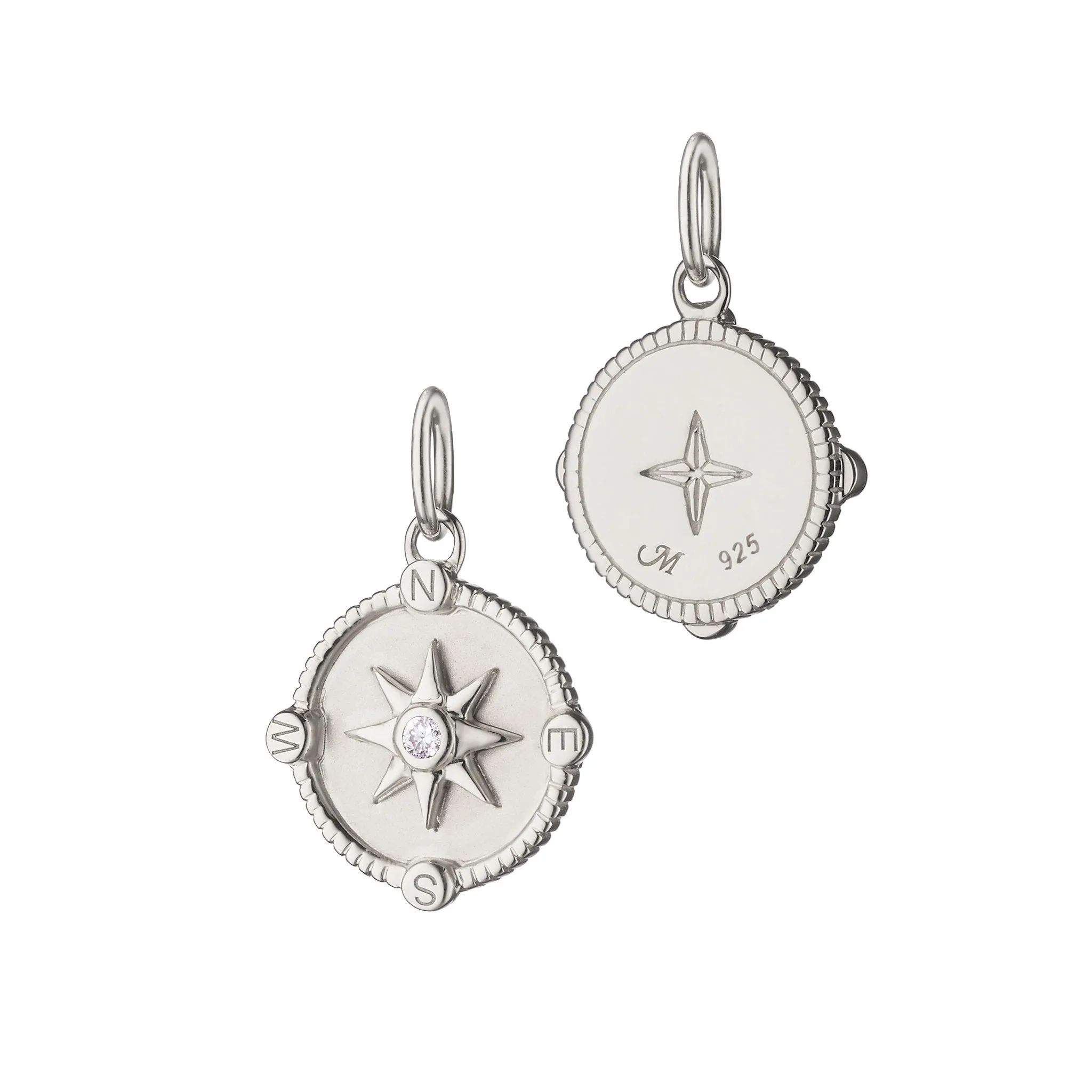 Design Your Own Mini "Adventure" Compass and "Dorothy" Medallion Charm Necklace