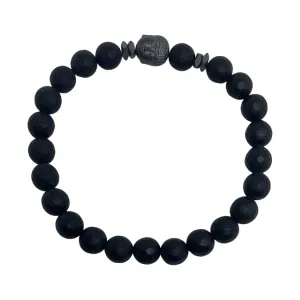 Eclipse Men's Beaded Stone Bracelet