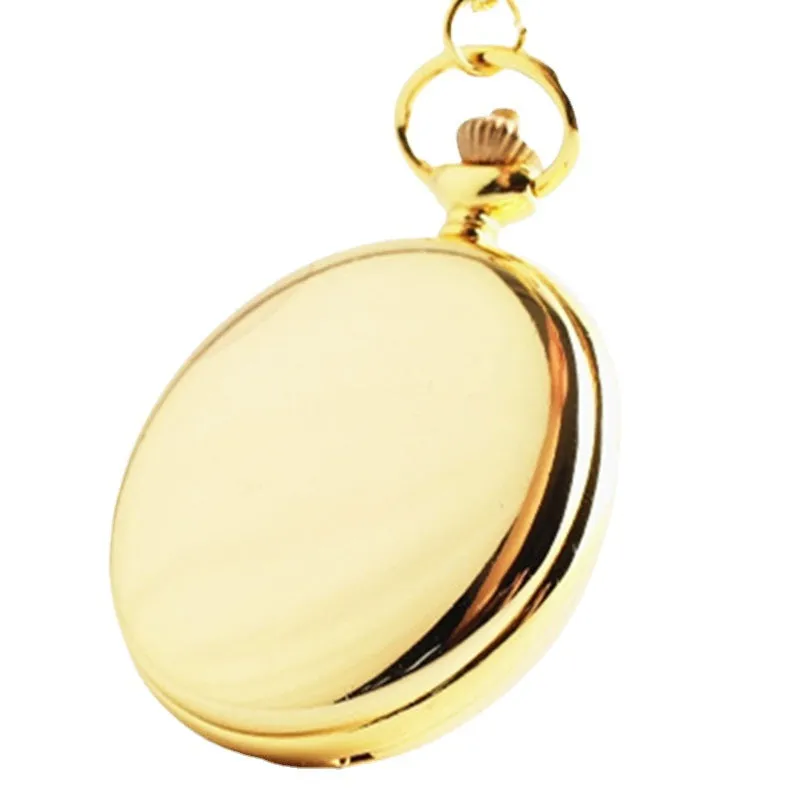 Flip Vintage Pocket Watch Necklace Quartz Pocket Watch Pocket Watch Glossy Pocket Watch