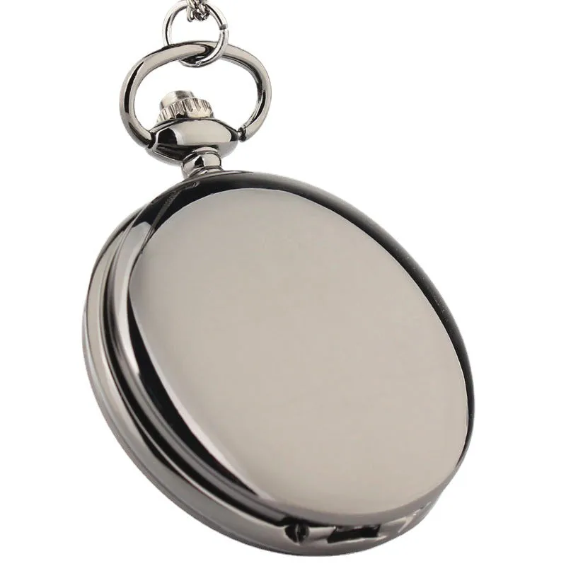 Flip Vintage Pocket Watch Necklace Quartz Pocket Watch Pocket Watch Glossy Pocket Watch