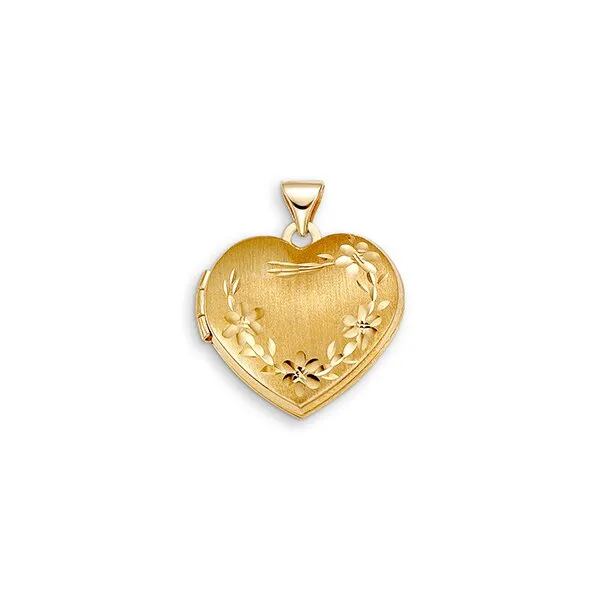 Floral Heart Locket