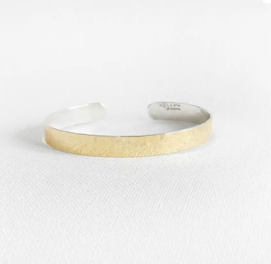 Gold & Silver Plain Bracelet