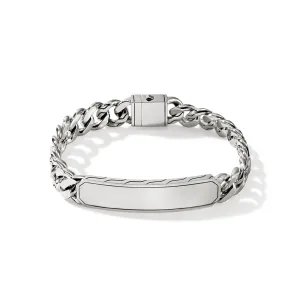 John Hardy Silver 11mm ID Curb Bracelet