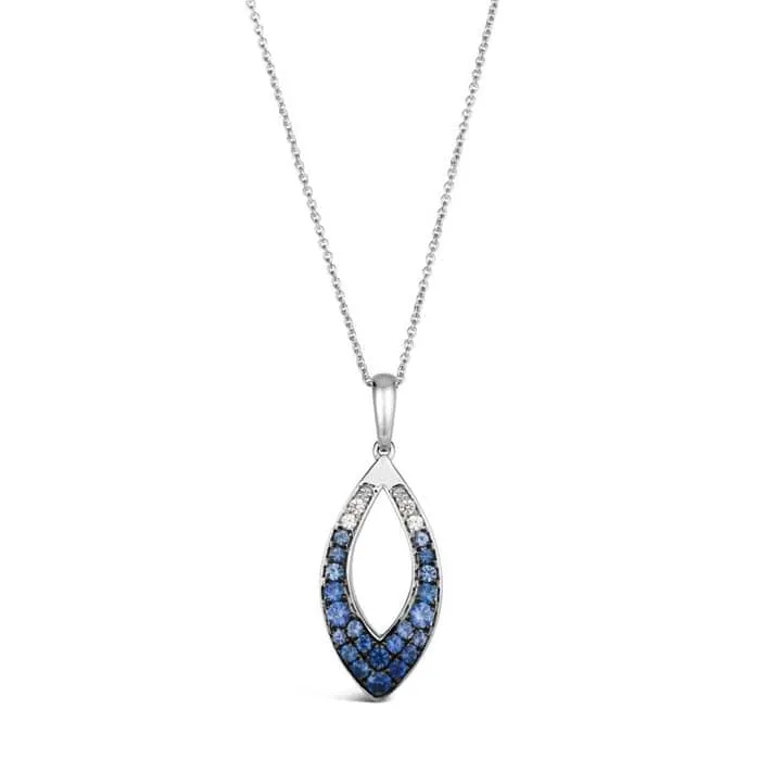 Le Vian Pendant featuring Denim Ombré Sapphires in 14K Vanilla Gold