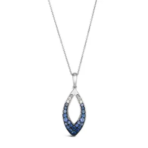 Le Vian Pendant featuring Denim Ombré Sapphires in 14K Vanilla Gold