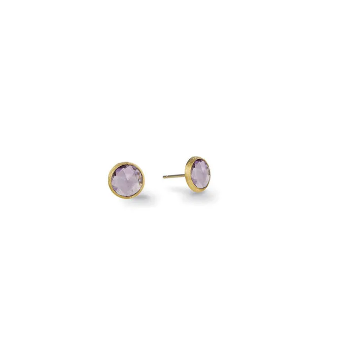 Marco Bicego Jaipur Color Amethyst Stud Earrings OB957-AL01