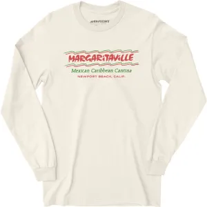 Margaritaville - Newport Beach, CA - Vintage Restaurant - Long Sleeve T-Shirt