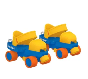 Mini Fisher-Price™ Roller Skates Ornaments, Set of 2