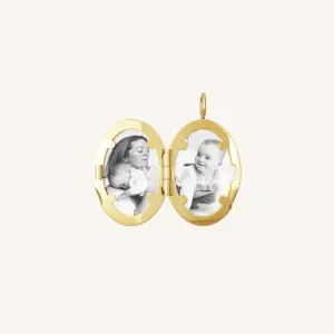 Oval Photo Locket