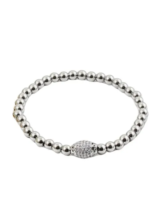 Pave Oval Bracelet