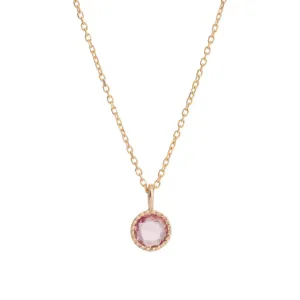 Pink Sapphire Aria Necklace