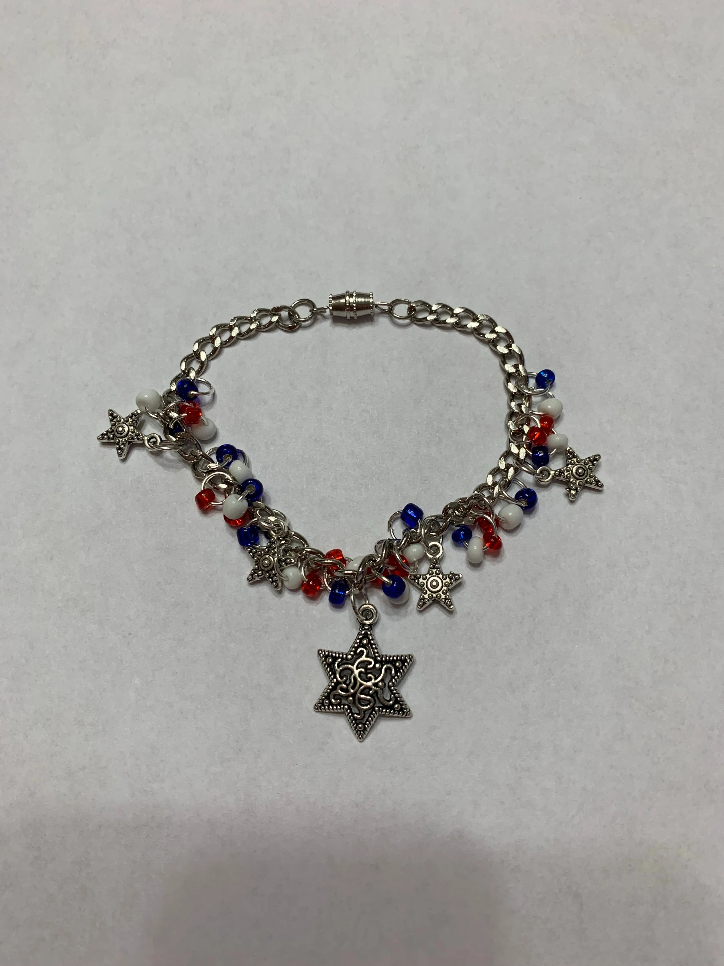 Stars And stripes charm bracelet