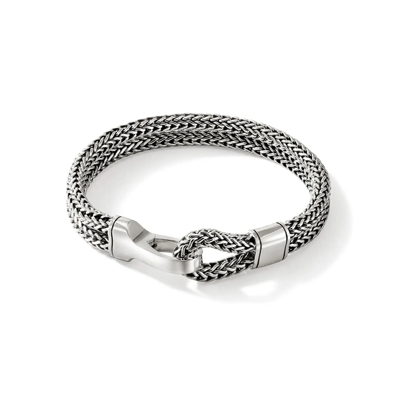 Sterling Silver Double Row 8 inch Bracelet